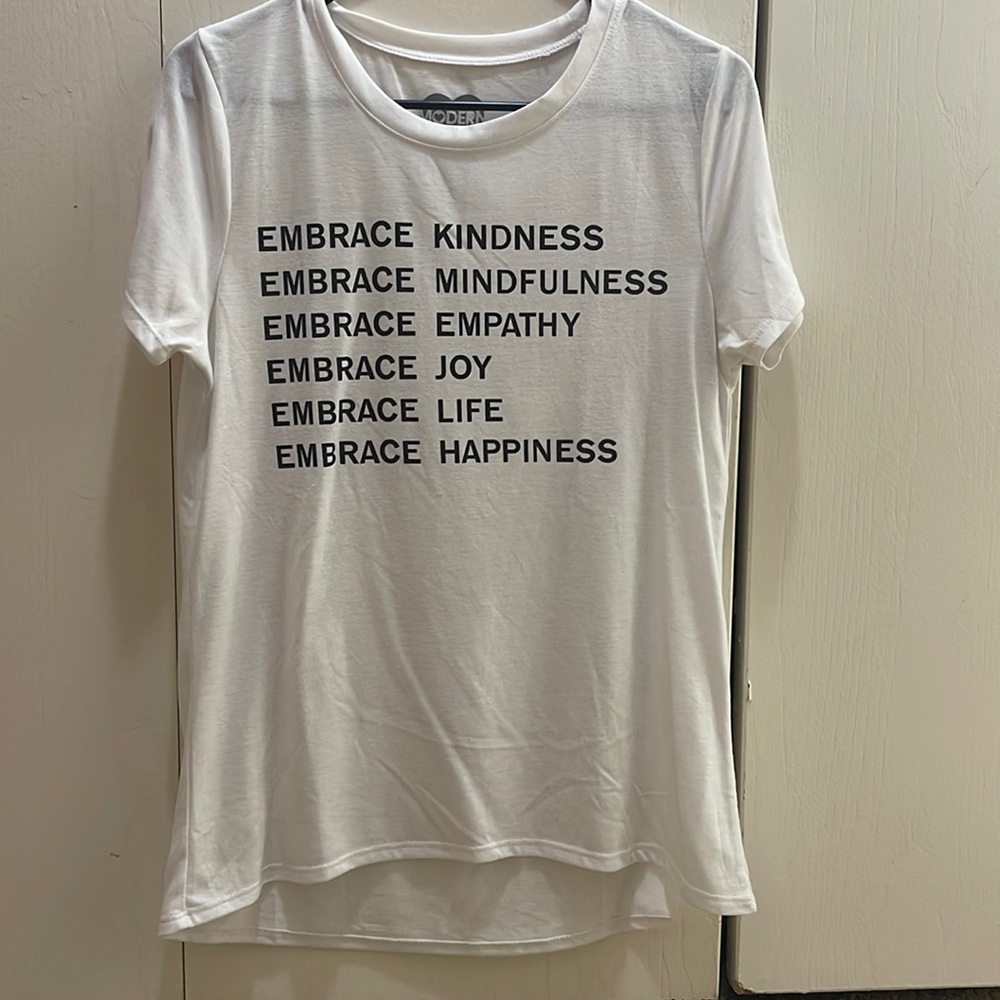 Motivational tee shirt
